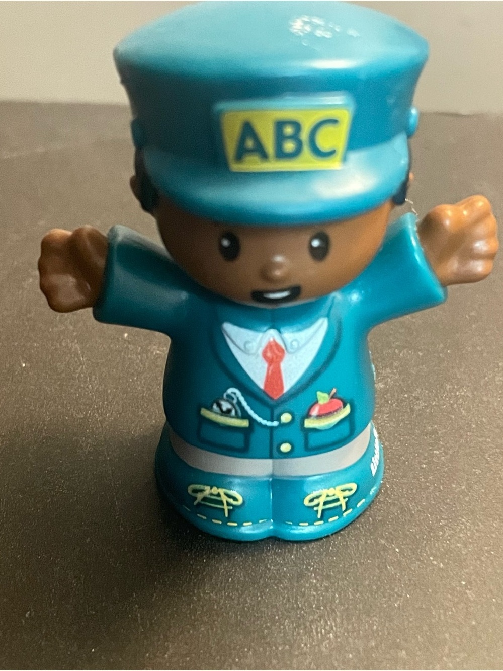 Little People ABC train conductor pocket watch apple
